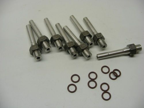 8 valve spring oil sprayers for valve covers 3/8"-24 thread race tt  062116-19