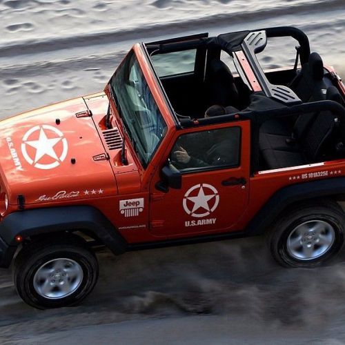 Band of brothers willys star oscar mike us vinyl car auto decal sticker for jeep