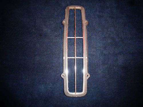 1970 1971 1972 monte carlo ss chrome taillight surround trim bezel 3982426