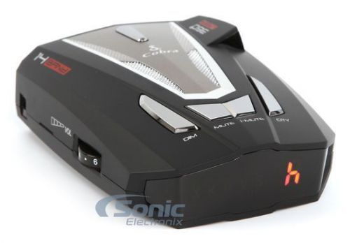 Cobra xrs 9470 extreme range 14 band 360 degree police radar/laser detector