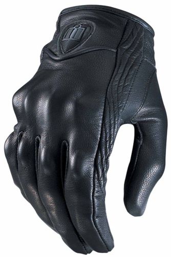 Icon pursuit mens touchscreen gloves stealth/black
