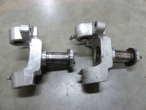 Sprint car set of mpd front spindle woo ascs imca maxim triple x schnee