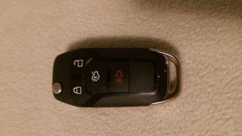 Oem 2013-2016 ford fusion flip key fob keyless remote n5f-a08taa -cut key blank