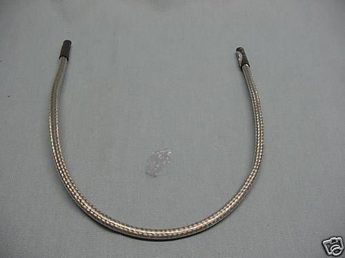 Electronic tachometer / tach wire kit stainless steel braided harley made in usa