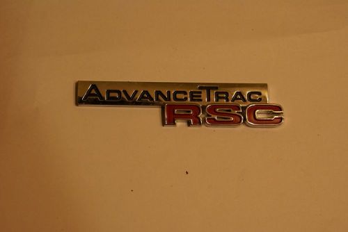 Advance trac rsc emblem, 5 inches wide,   d052