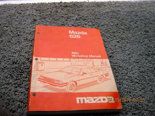 Mazda 626--1981 workshop manual