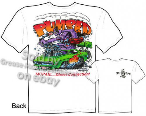 Ratfink t shirts mopar 1970 barracuda ed roth apparel big daddy clothing 70 hemi