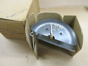 Nos 1949 plymouth oil pressure gauge cluster mopar