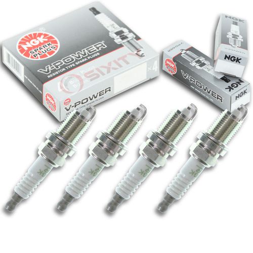 4pcs 2006 bombardier sea-doo sportster le di ngk v-power spark plugs 947 cc fr
