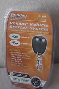 New bulldog security remote vehicle starter rs82 made in usa - free shipping
