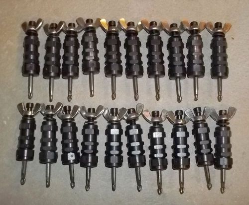 20 wing nut 5/32" cleco sheet metal fasteners  0 - 1/2" grip