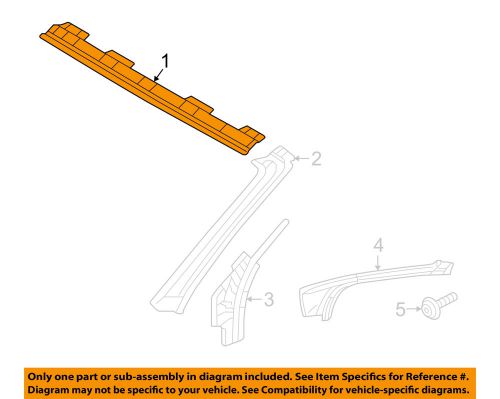 Audi oem 15-16 a3-windshield header 8v7817945a