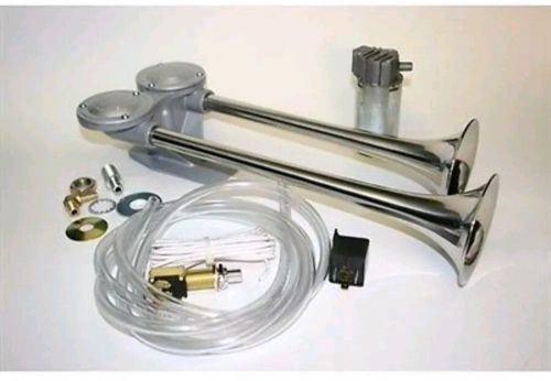 Fiamm fultone twin air boat horns with compressor kit 62330-14