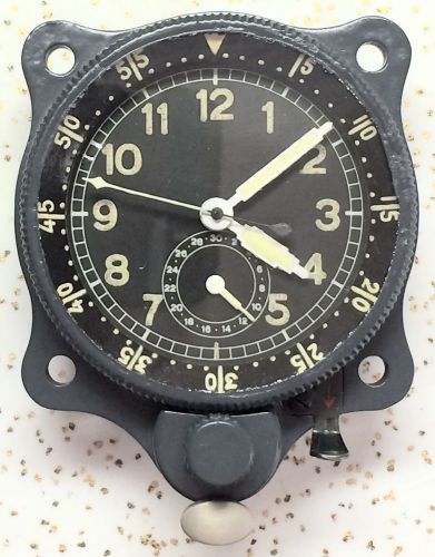 German junghans me109 chrono chronograph aircraft clock j30bz stop watch