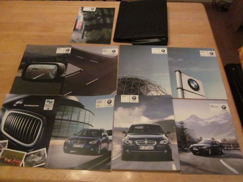 2008 bmw 528i xi 530i xi 550i owner manual with navi section oem owners 5 series