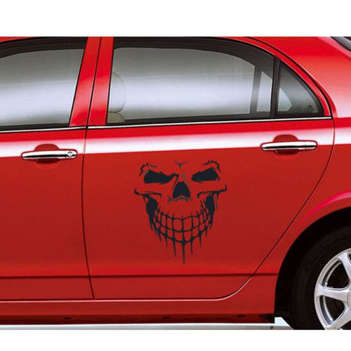 1x skull hood decal vinyl large graphic sticker car semi boat tailgate creative