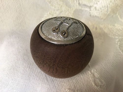 Vintage wooden four speed shift knob