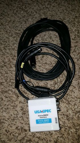 Usa spec pa12-bmw ipod interface adapter for select bmw vehicles