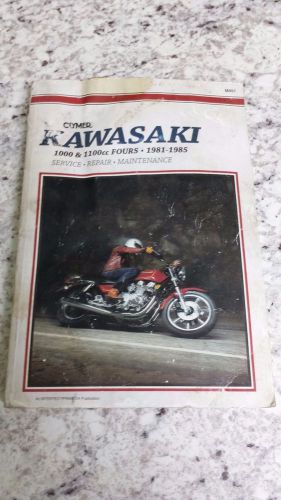 Clymer kawaski 1000 &amp; 1100cc fours 1981-1985 m451
