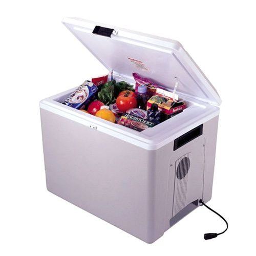 Electric cooler warmer portable car vehicle drink cold ice food hiking cooking