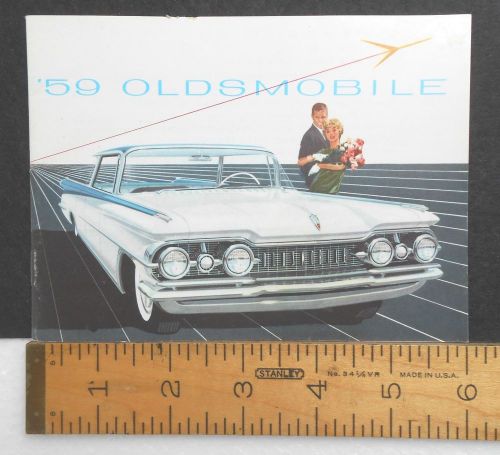 1959 59 oldsmobile full color sales brochure catalog - excellent