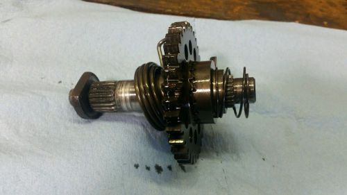 2004 04 honda crf450r crf 450 crf450r kick starter start gear shaft spring