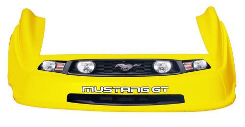 Five star race bodies 905-417y md3 ford mustang dirt combo nose kit yellow