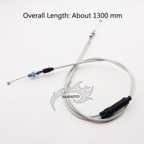 Dirt bike gas throttle cable for acceleration pump carburetor 200 250cc scooter