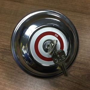Stant chrome locking gas fuel cap 756