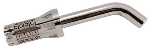 Trimax resettable combination bent pin 1/2 receiver lock