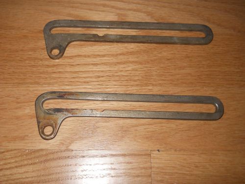 Vintage ford model a windshield opening brackets