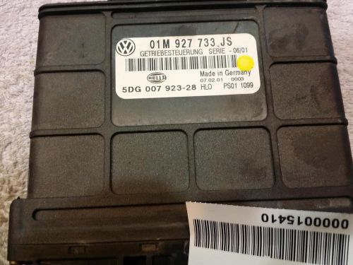 Volkswagen jetta chassis brain box transmission; 2.8l (6 cyl) 01