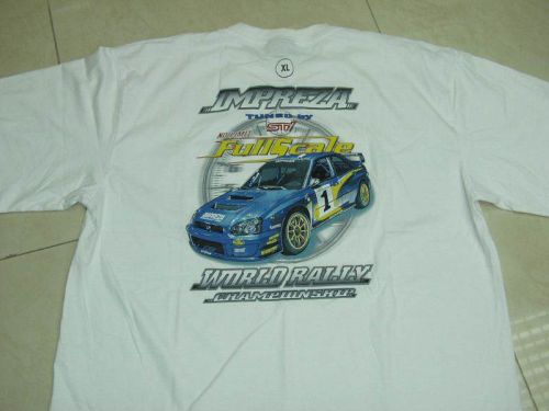 ----free ship----shirts t shirt xl x-large*impreza sti wrx world rally