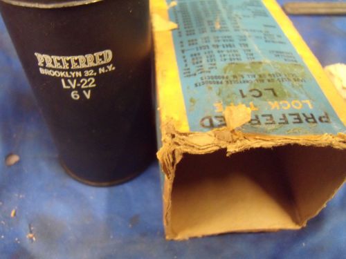 Nos preferred ignition coil 6volt 1949-1955 ford mercury 1948-1955 lincoln