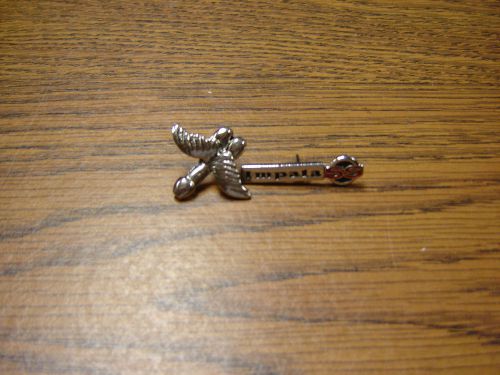 Vintage ss impala and flying dick hat pins