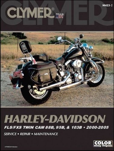 Harley-davidson fls/fxs twin cam 88b, 95b, 103b repair manual 2000-2005