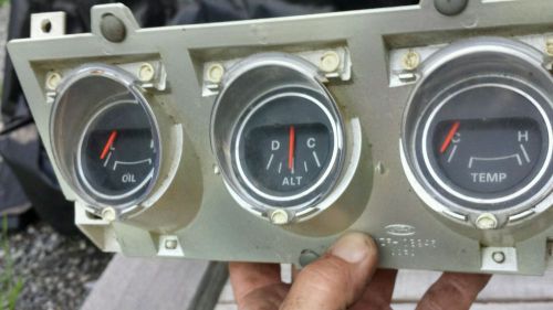 Original 71 72 73 ford mustang mach boss center  dash gauge package cluster
