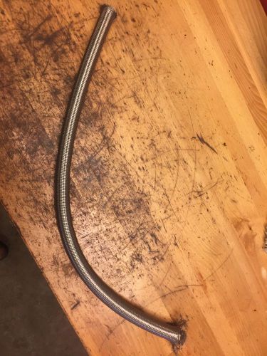 An 12 stainless steel braided wire hose 27&#034; nascar race car arca late model