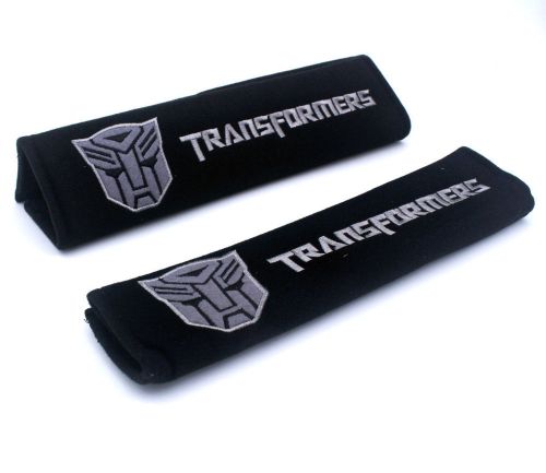 2 pcs transformer autobot seat belt cover shoulder pad thickened cushion
