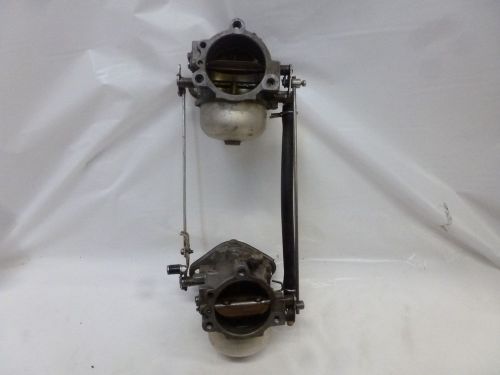 1989 force 1258f9b 125hp carburetor tc100 101 f664061-1 f589061-2 outboard motor
