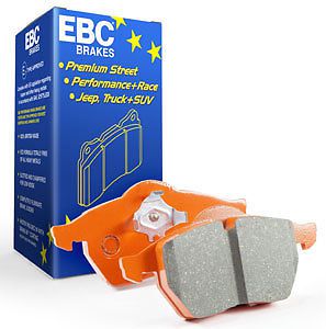 Ebc orangestuff front brake pads to fit bmw e36 - dp9914