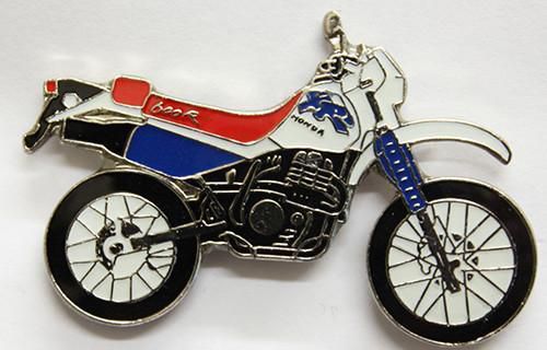 Honda xr600r motorcycle enamel collector pin badge from fat skeleton