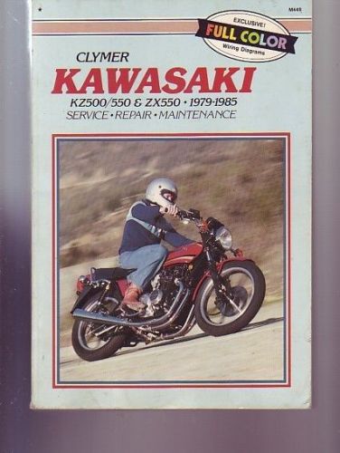 1979-1985 kawasaki kz500 550 zx550 service manual