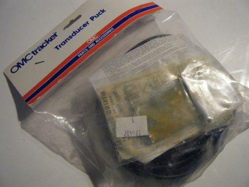 Omc tracker 174064 fish finder transducer puck, free shipping, brand new