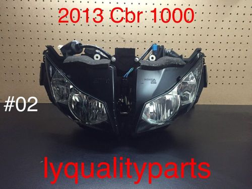 12-14 2012 2013 honda cbr 1000rr front headlight head light lamp oem