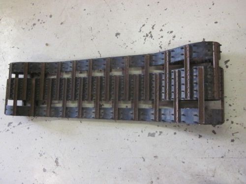 Vintage john deere jdx  cyclone &amp;  liquifire 2/3 cleated snowmobile track