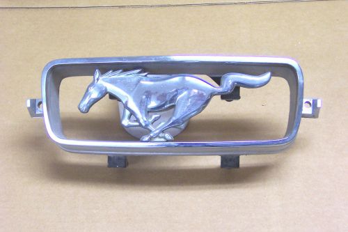 1966 ford mustang gt front grille horse and corral for fog light bars oem