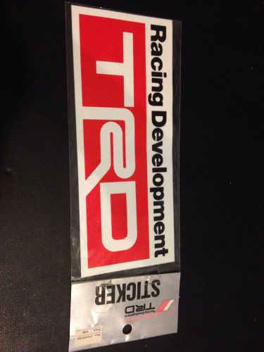Genuine trd japan fr-s frs jdm oem sticker decal supra