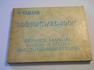 Yamaha rd250 (c)  rd400 (c) service manual