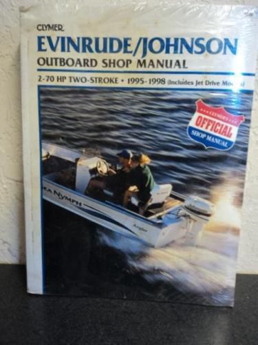 Clymer shop manual for evinrude/johnson 2-70hp   ~ b735